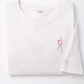Oversize T-Shirt – Handmade Stickerei rosa