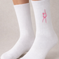 WONDERPOLE Socken onesize – Stickerei helles rosa